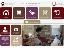 Tablet Screenshot of jacobshraymandds.com